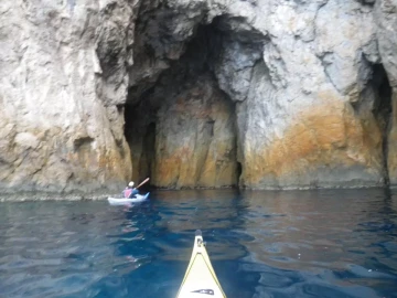 entrée de grotte, Corfou
