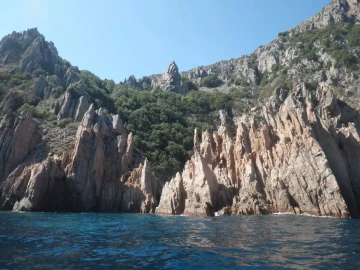 Corse ouest, calanques de Piana, itinérances-kayak