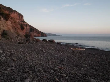 Plage, îles éoliennes
