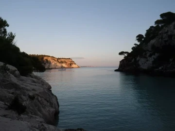 cala, côte sud, Minorque