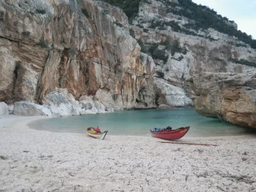 cala Mariolu, itinérance en kayak de mer