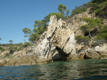 Kayak de mer de Six-fours à Bormes les mimosas