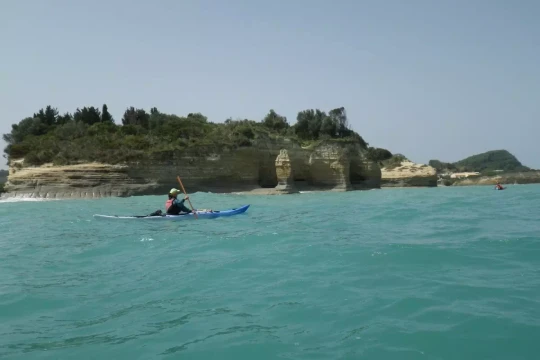 côte nord, Corfou