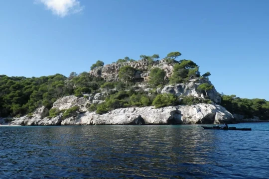 cala Macarella, Minorque en kayak de mer