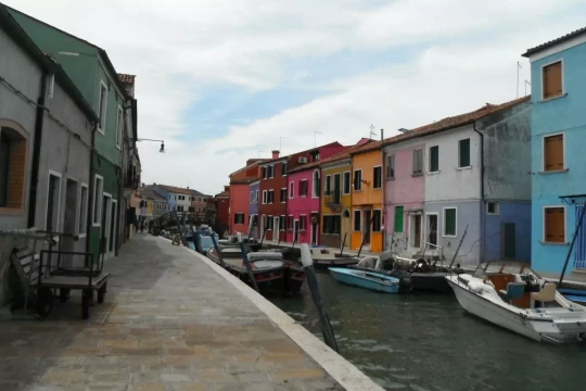 Ile de Burano, lagune de Venise